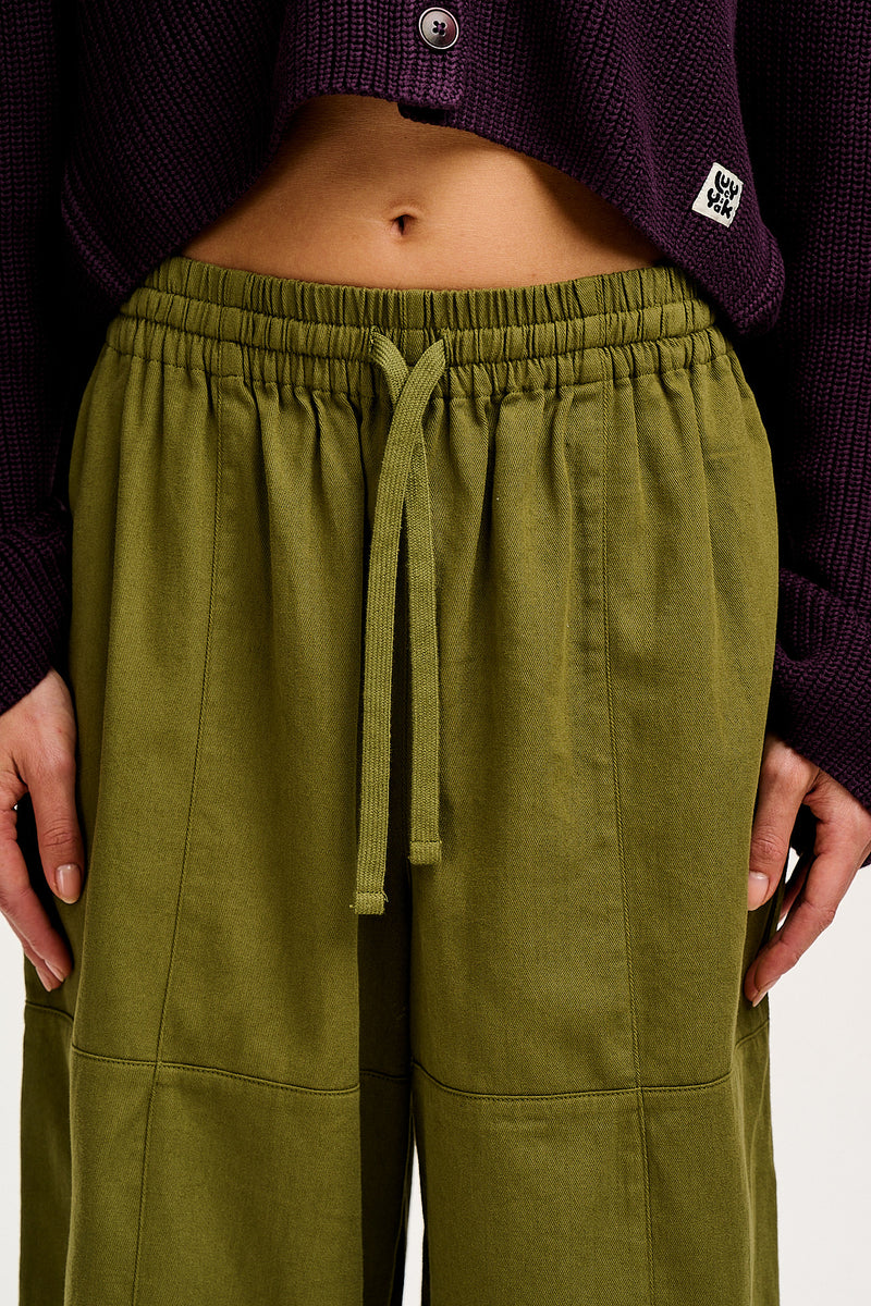 Chuck Trousers: ORGANIC COTTON - Khaki