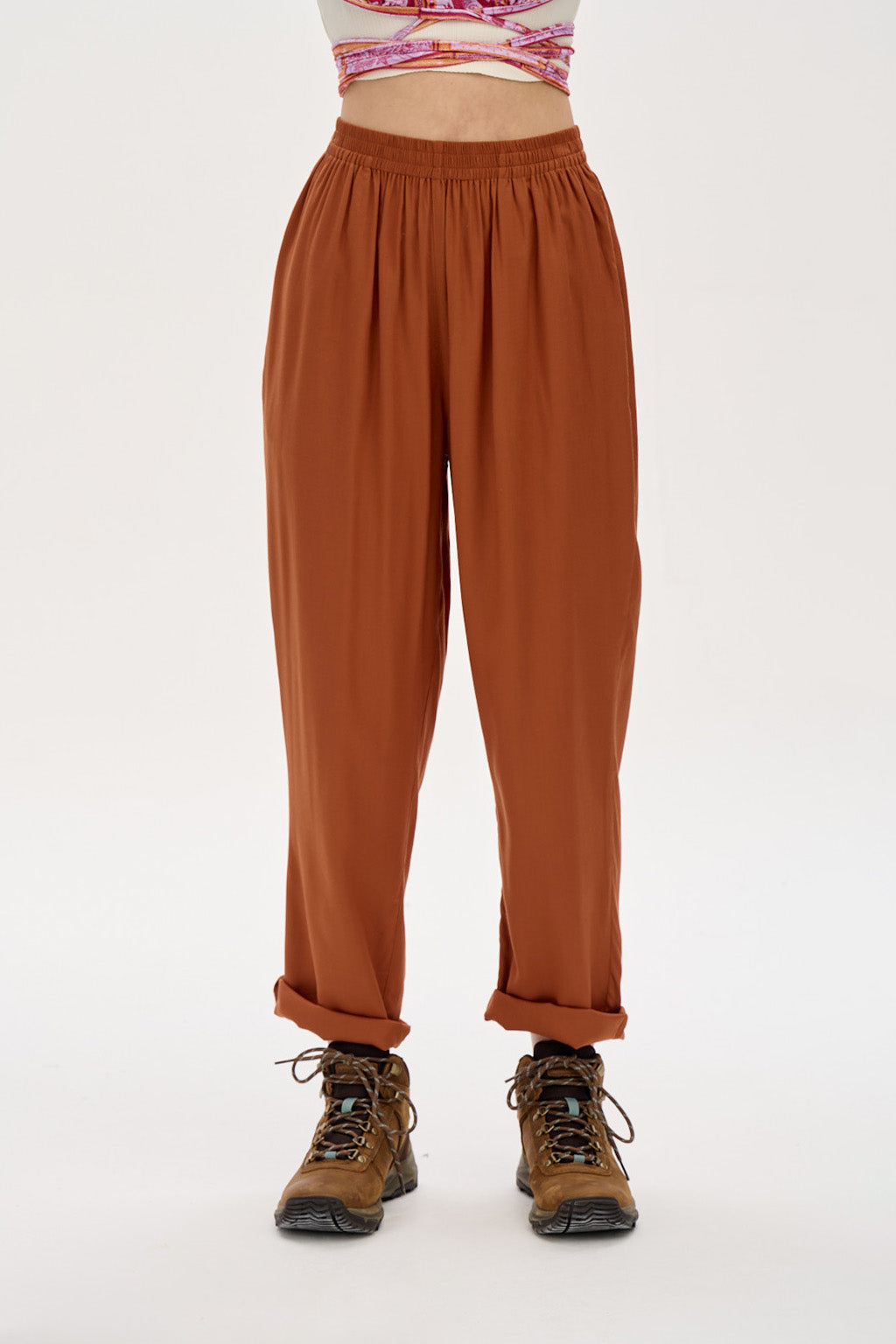 Billie Trousers - Mid Rise - Elasticated Waist