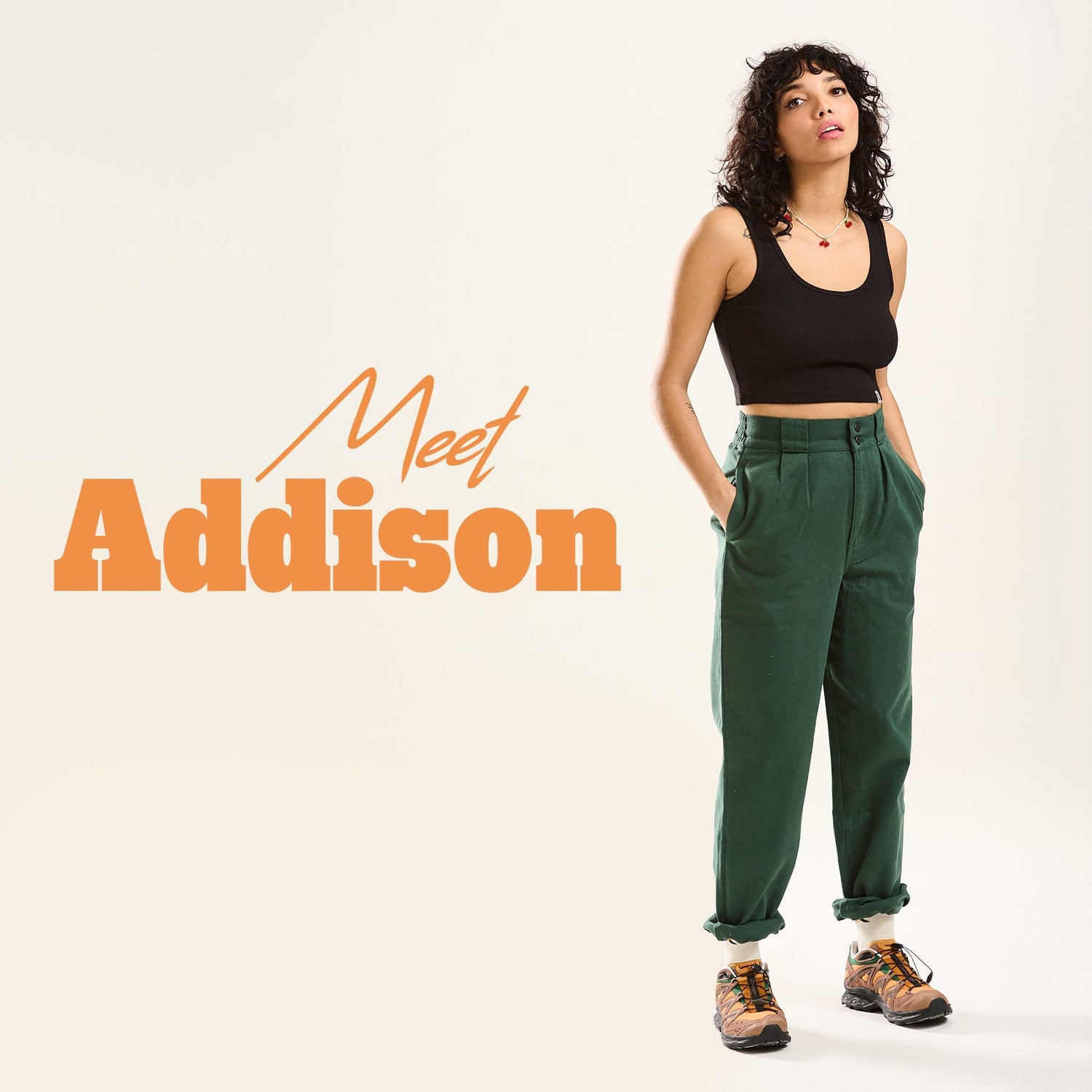 Addison Jeans - Super High Rise - Tapered Legs